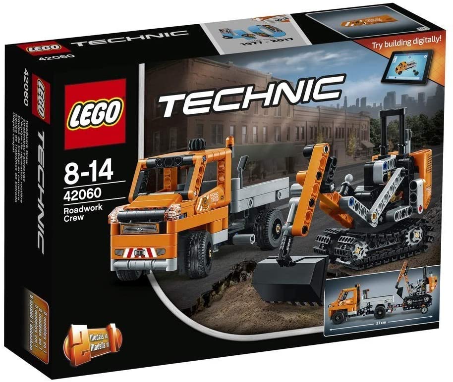 【折300+10%回饋】LEGO 樂高 科技系列 道路工程車與挖掘機 42060