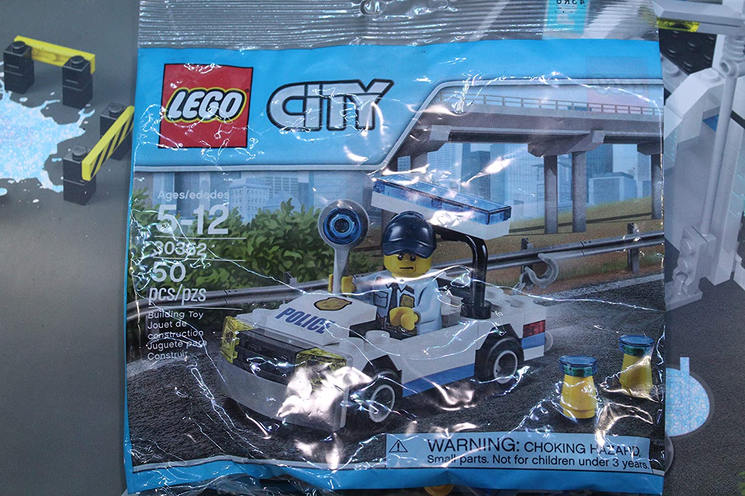 LEGO 樂高 城市警車 30352 塑膠袋