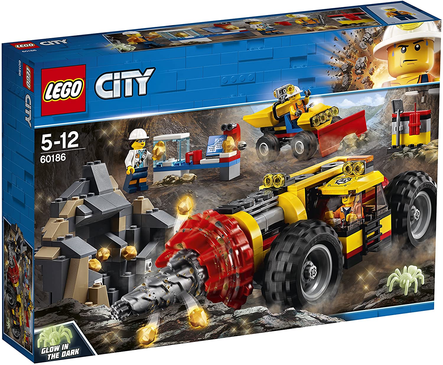 【折300+10%回饋】LEGO 樂高 City 城市系列 千斤頂火車 60186 玩具 車