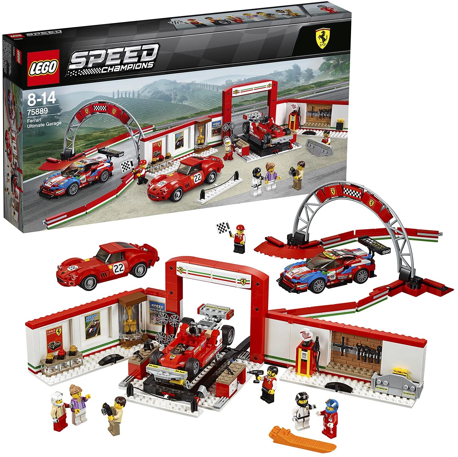【折300+10%回饋】LEGO 樂高 速度冠軍 法拉利終極車庫 75889
