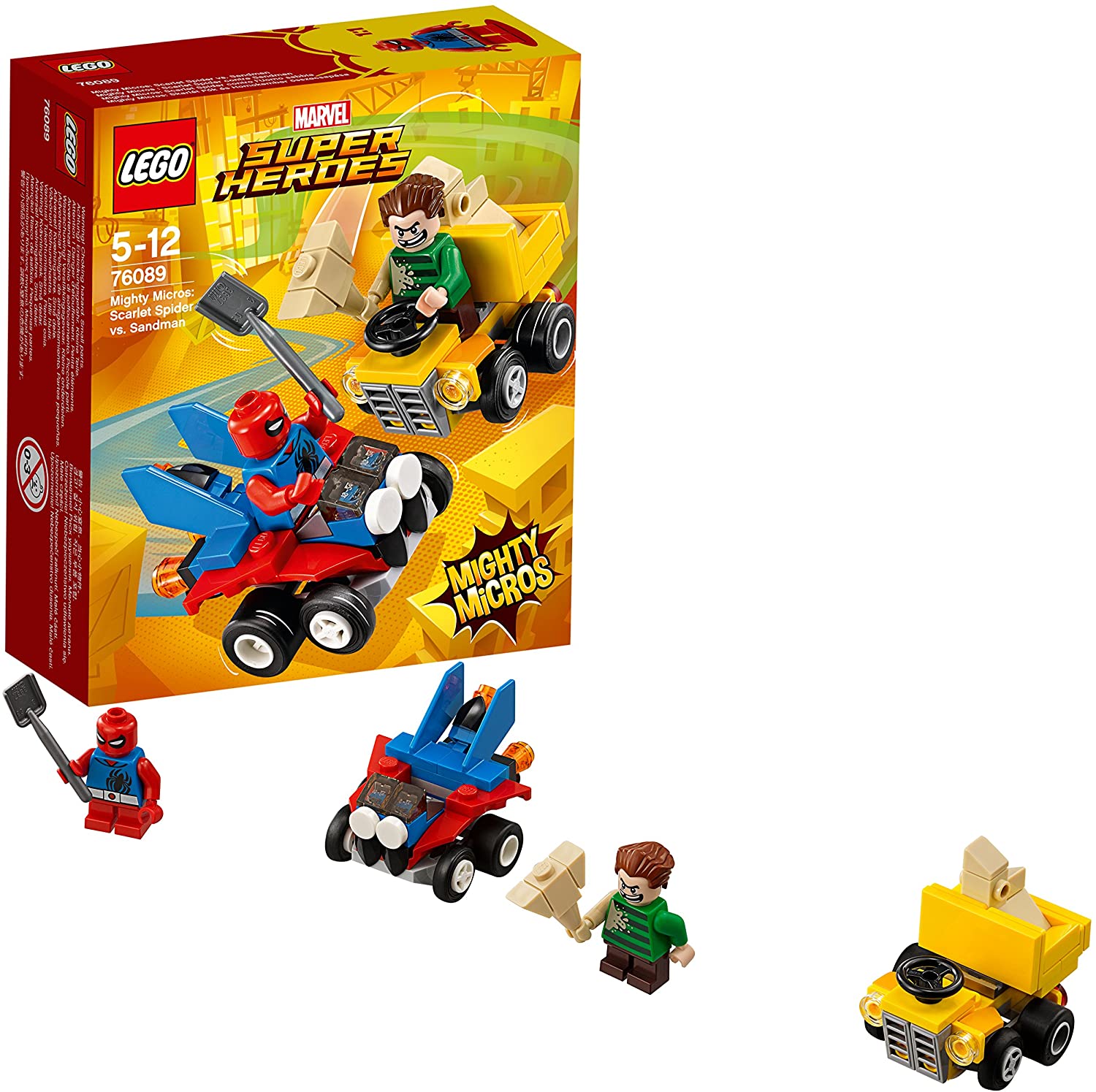 LEGO 樂高 Super Heroes 超級英雄 My Tippy micro:蜘蛛俠 Vs. Sandman 76089