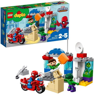【折300+10%回饋】LEGO 樂高 Duplo 蜘蛛俠和哈爾克的冒險 10876
