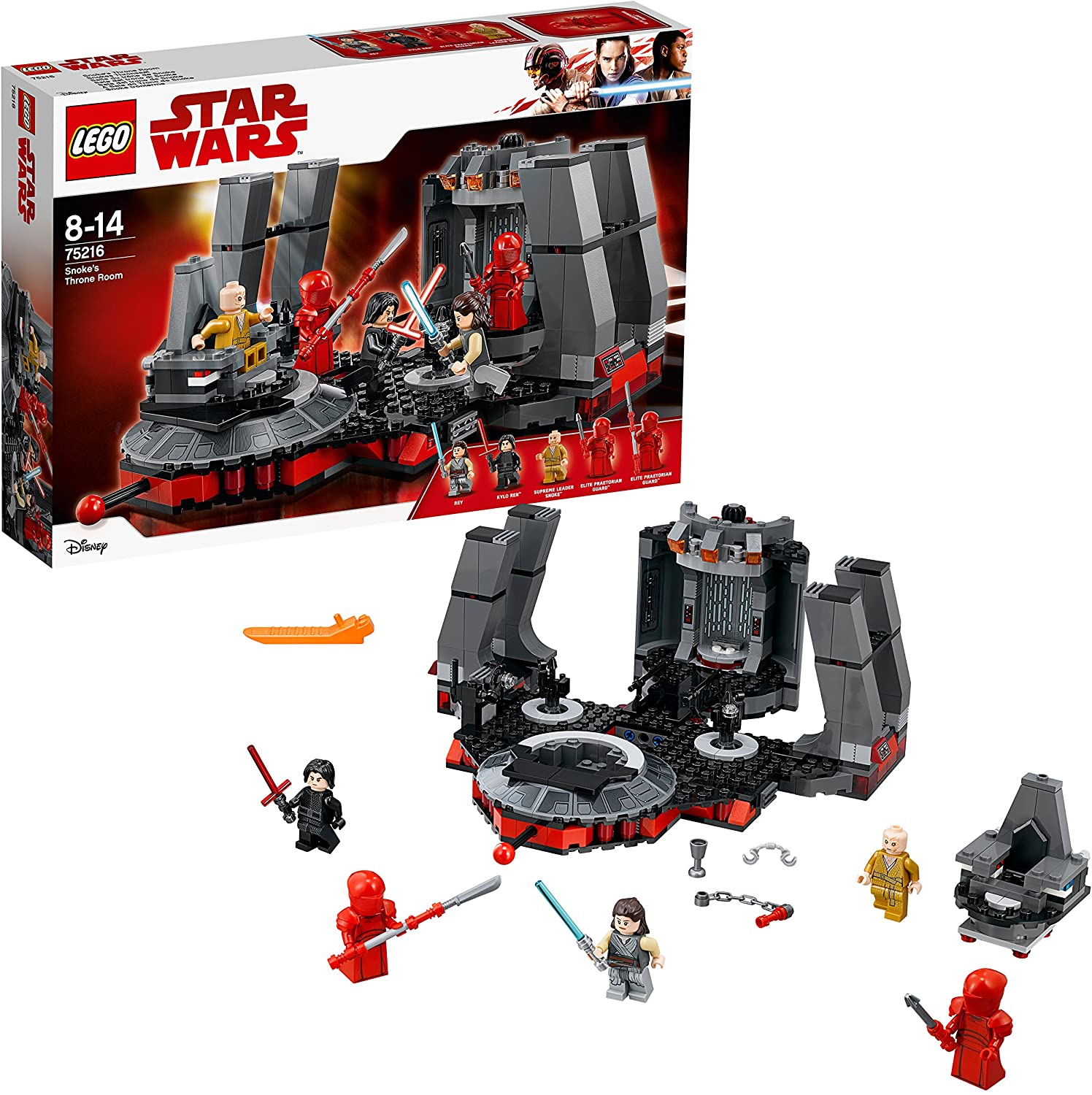 LEGO 樂高 星球大戰 雪克王座之間 75216