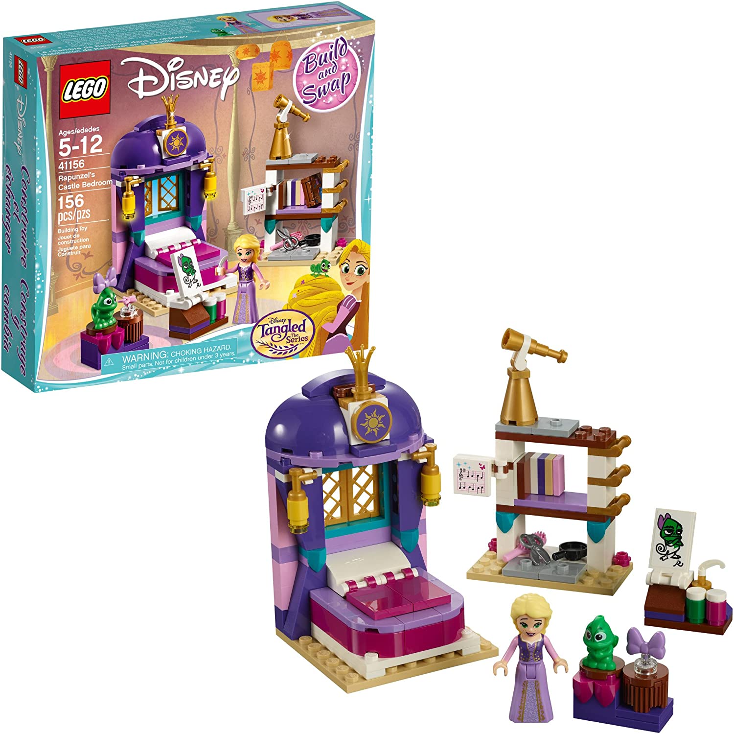 【折300+10%回饋】LEGO 樂高迪士尼公主6213312長髮姑娘室 41156 城堡
