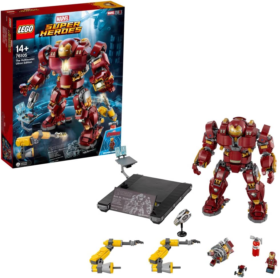 【折300+10%回饋】LEGO 樂高 超級英雄系列 哈爾克巴斯特 Ultron Edition 76105