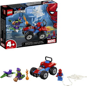 【折300+10%回饋】LEGO Marvel Spider-Man Car Chase 76133 Building Kit (52 Piece), Multicolor