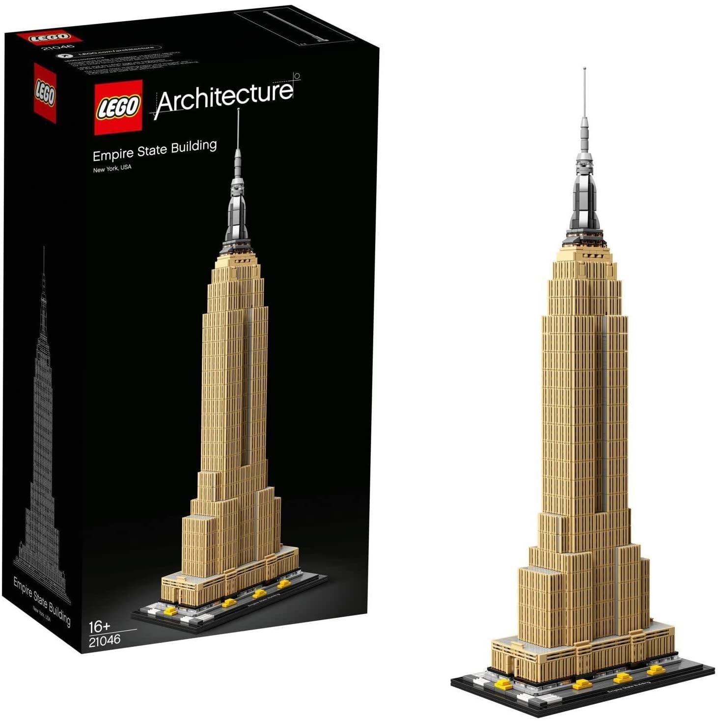 【折300+10%回饋】LEGO 樂高 Architecture 帝國大廈 21046 積木玩具