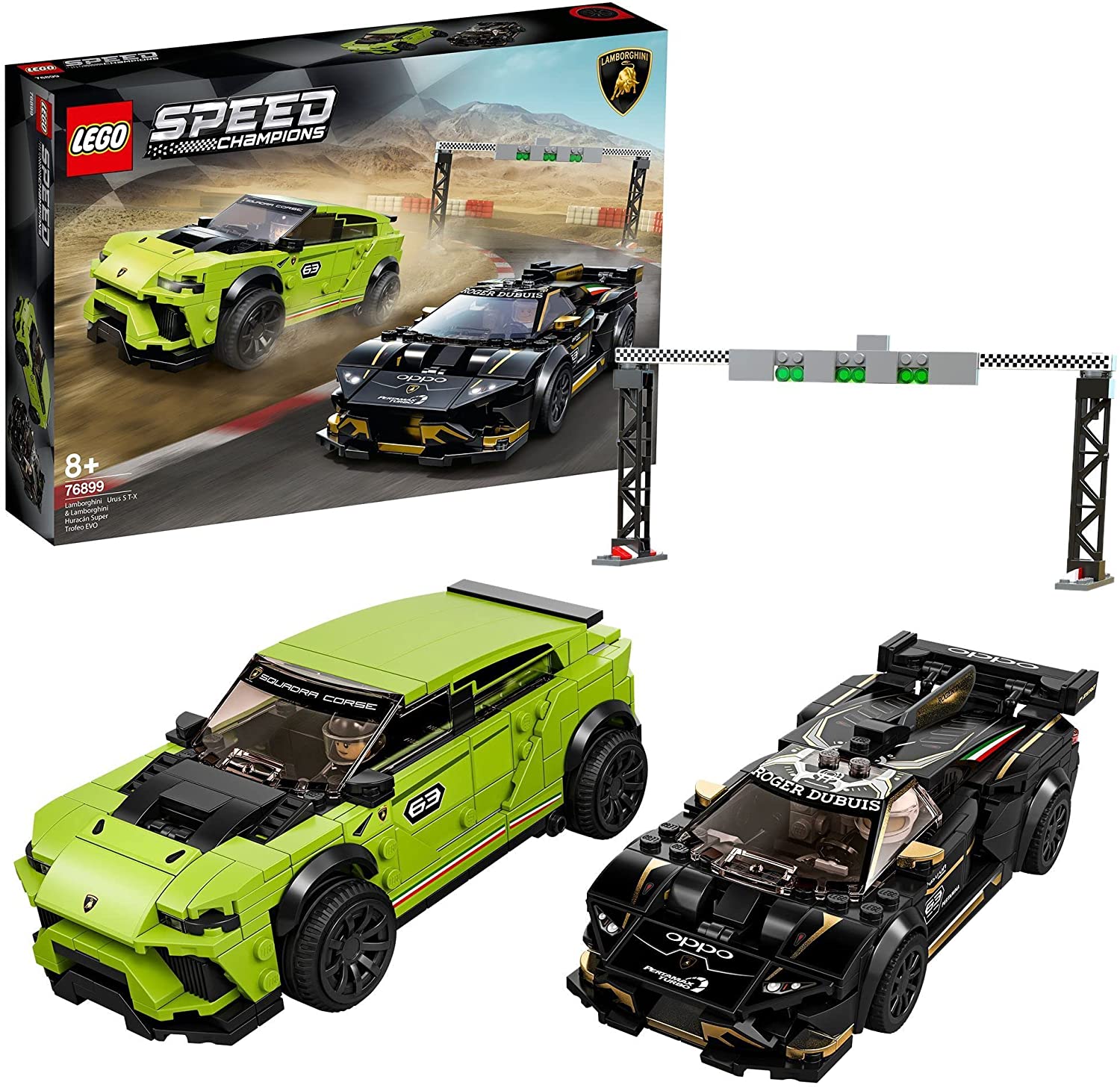 【折300+10%回饋】LEGO 樂高 超級賽車系列 蘭博基尼 烏爾斯ST-X & 烏拉坎 Super Trofeo EVO 76899