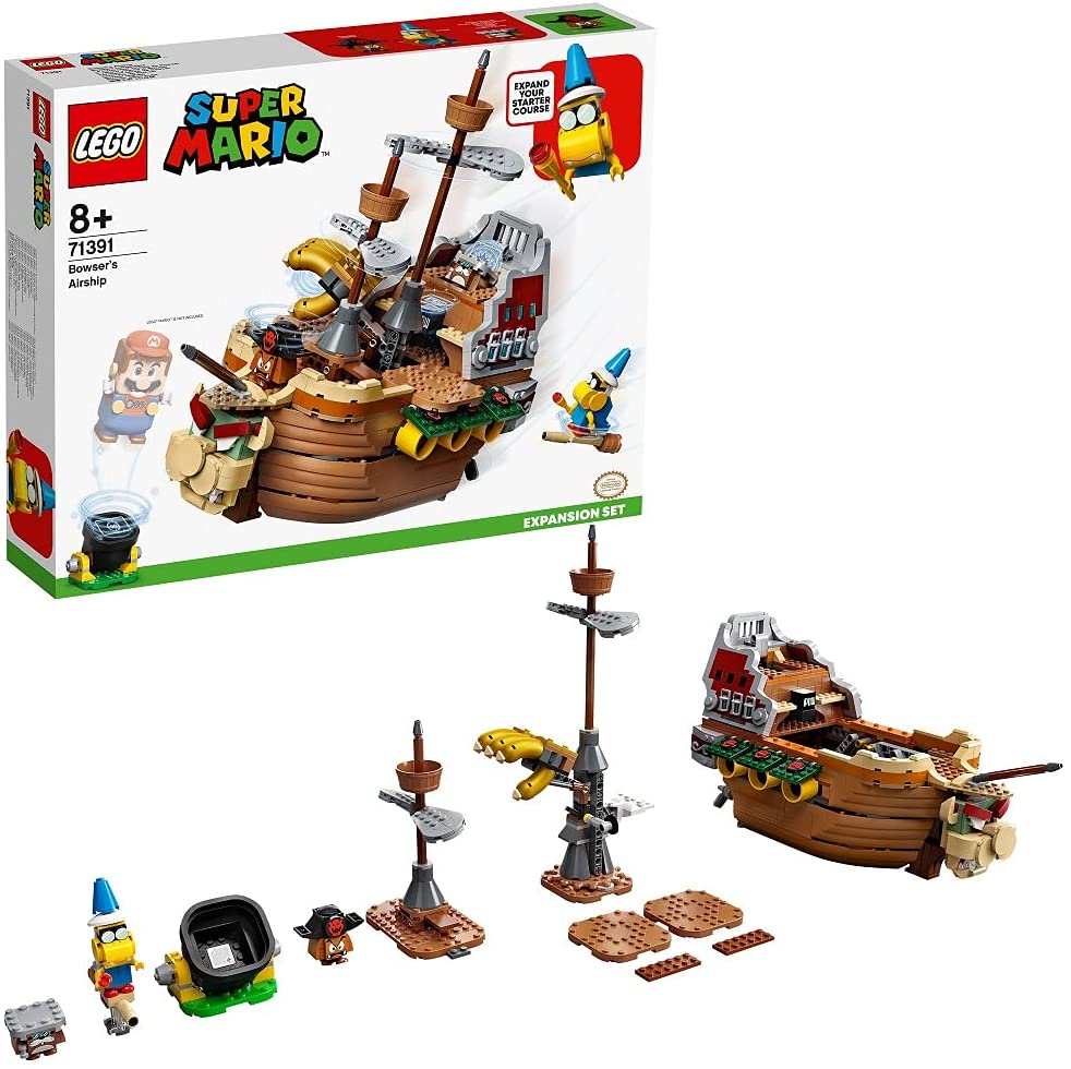 【折300+10%回饋】LEGO 樂高 超級馬里奧 交通工具玩具 Kupa 的樣子斗篷 挑戰 71391