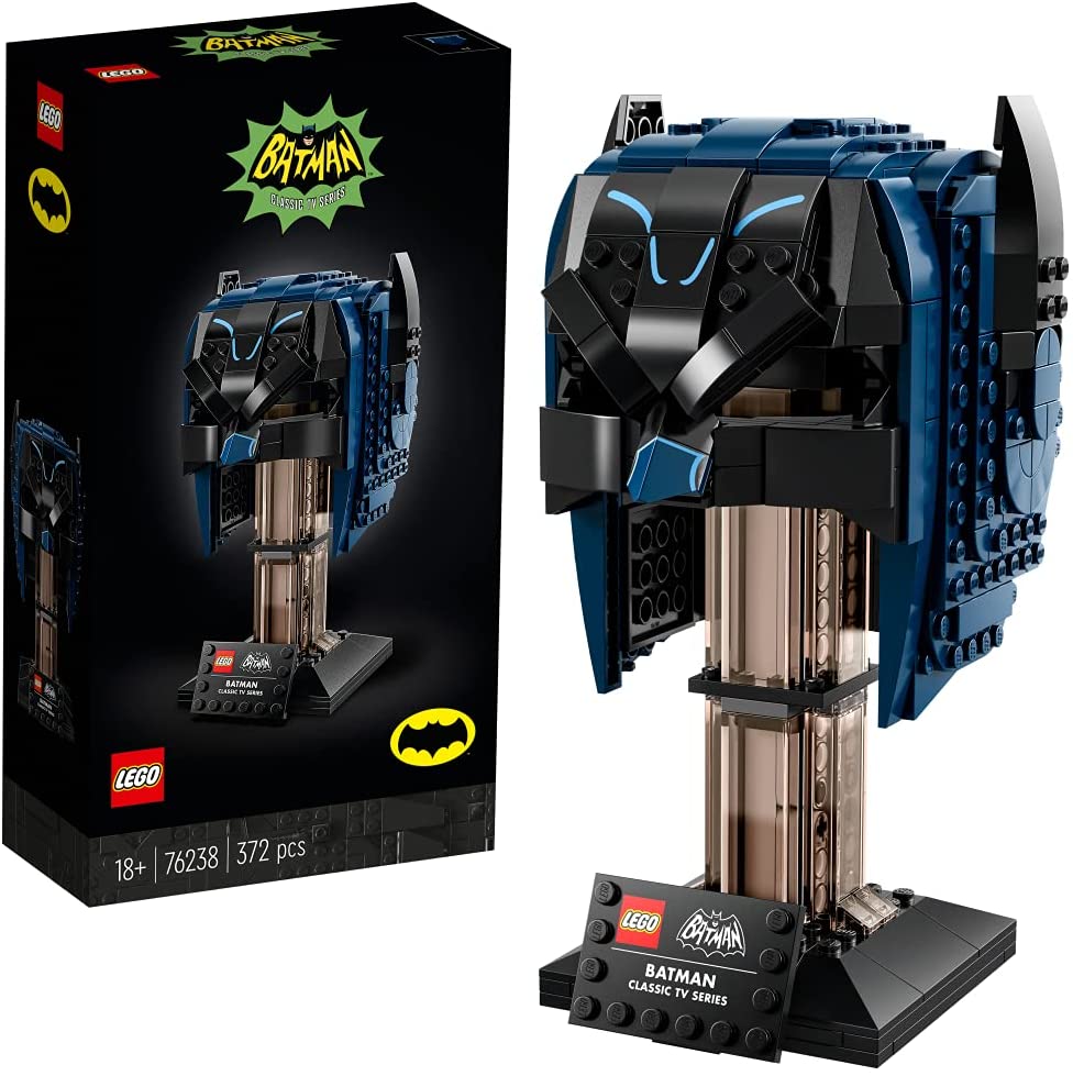 【折300+10%回饋】LEGO 樂高 超級英雄系列 蝙蝠俠(TM) 名作TV系列 蝙蝠俠 口罩 76238