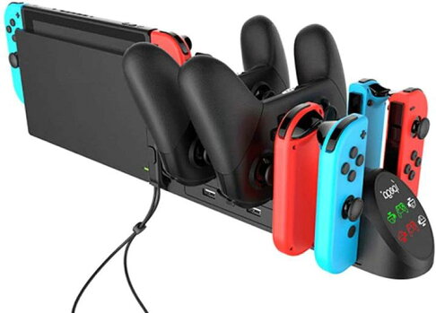 日本代購 Nintendo Switch充電座joy Con充電座4個joycon 2個procon可以同時充電 好物聯網 Rakuten樂天市場 日本代購 Nintendo Switch充電座joy Con充電座4個joycon 2個procon可以同時充電 好物聯網 Rakuten樂天市場