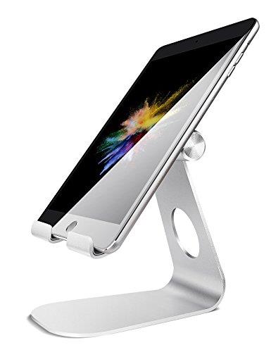 【美國代購】平板電腦支架可調節 Lamicall平板電腦支架 iPad 2018 Pro 9.7 10.5 Air Mini 4 3 2- 銀色