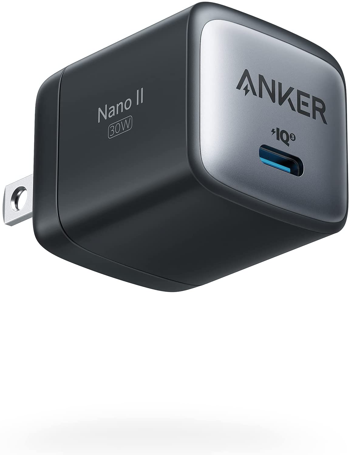 【美國代購】Anker Nano II 30W 快速充電器 GaN II 緊湊型 適用於 MacBook iPhone 12 Galaxy 手機 iPad Pro