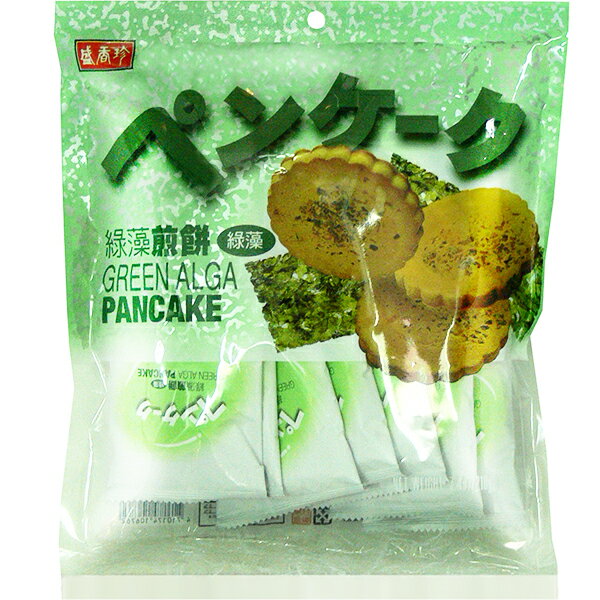 【盛香珍】綠藻煎餅155gX10包入/箱