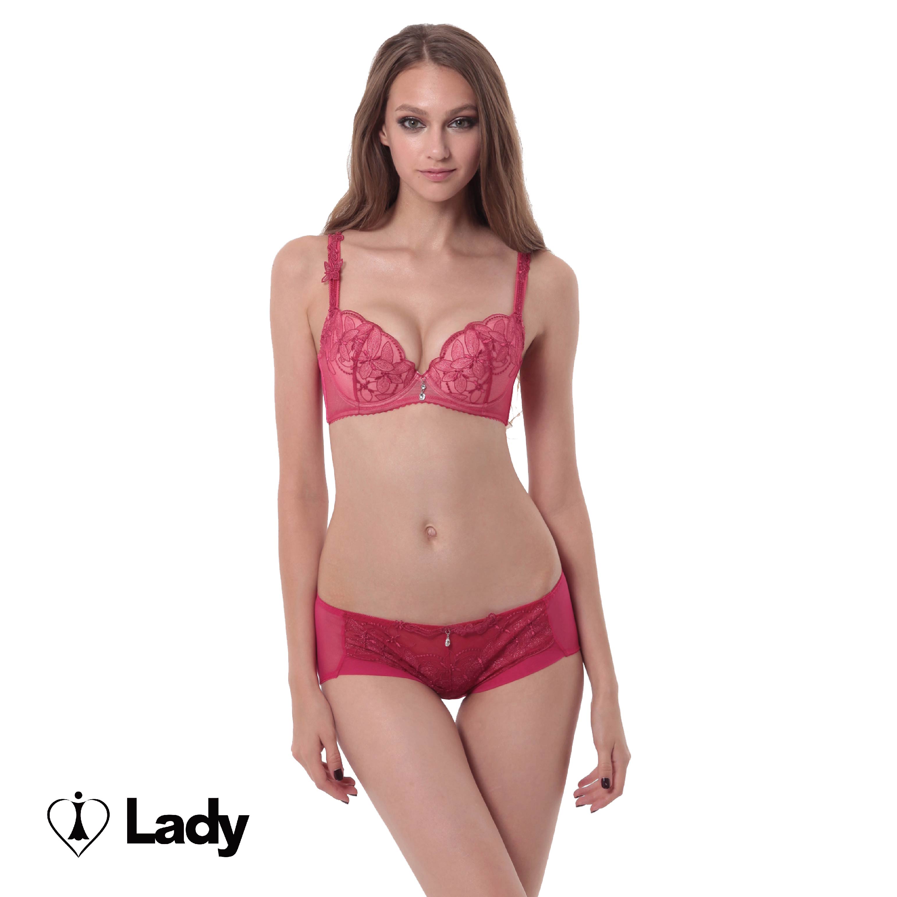 Lady 漫步香榭系列 低腰平口褲 (綺想綠)治裝推薦 8