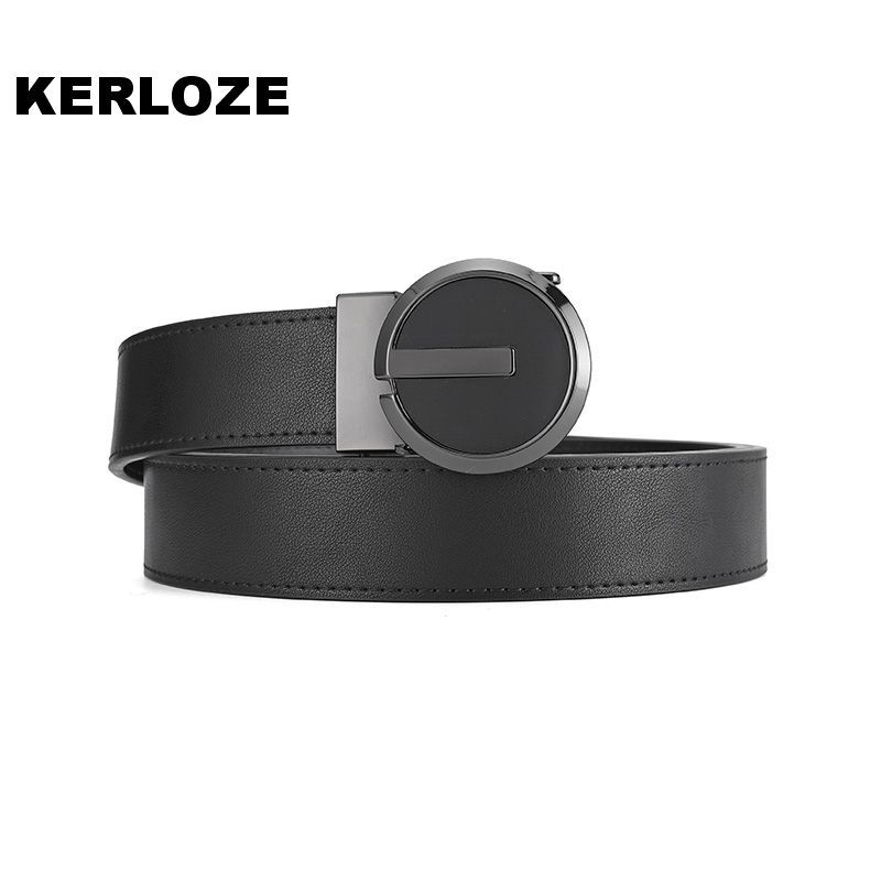 免運 男士皮帶 官方正品KELROZE皮帶男士褲腰帶自動扣GX真牛皮中年輕G扣簡約百搭 快速出貨