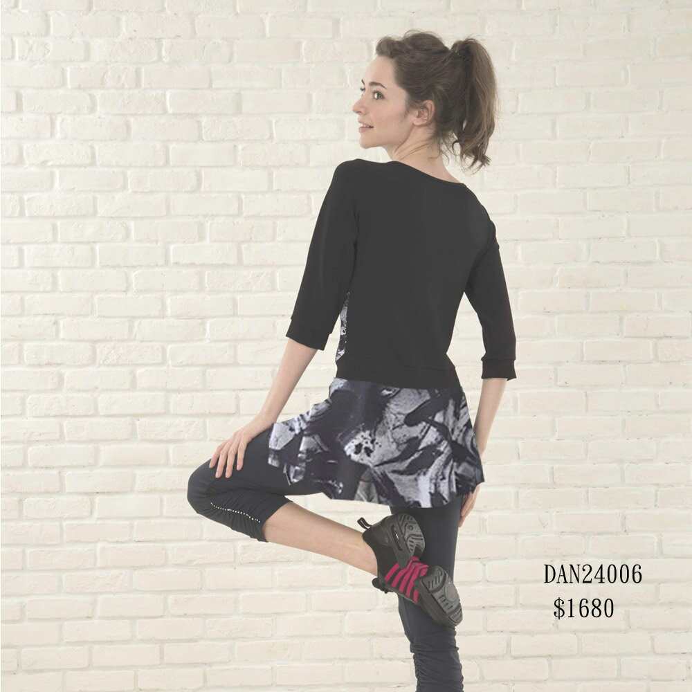 七分袖長版上衣【DAN24005】 2