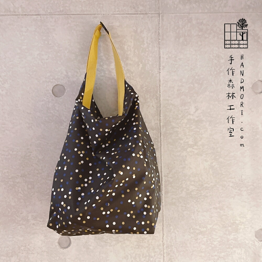 手作森林【原寸紙型-買買輕鬆袋】全彩步驟圖解 購物袋 環保袋 自有品牌 包包紙型 BL076