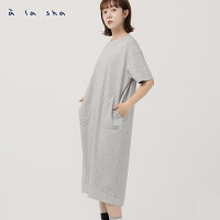 a la sha 阿財印花寬鬆短袖洋裝 a la sha 阿財印花寬鬆短袖洋裝