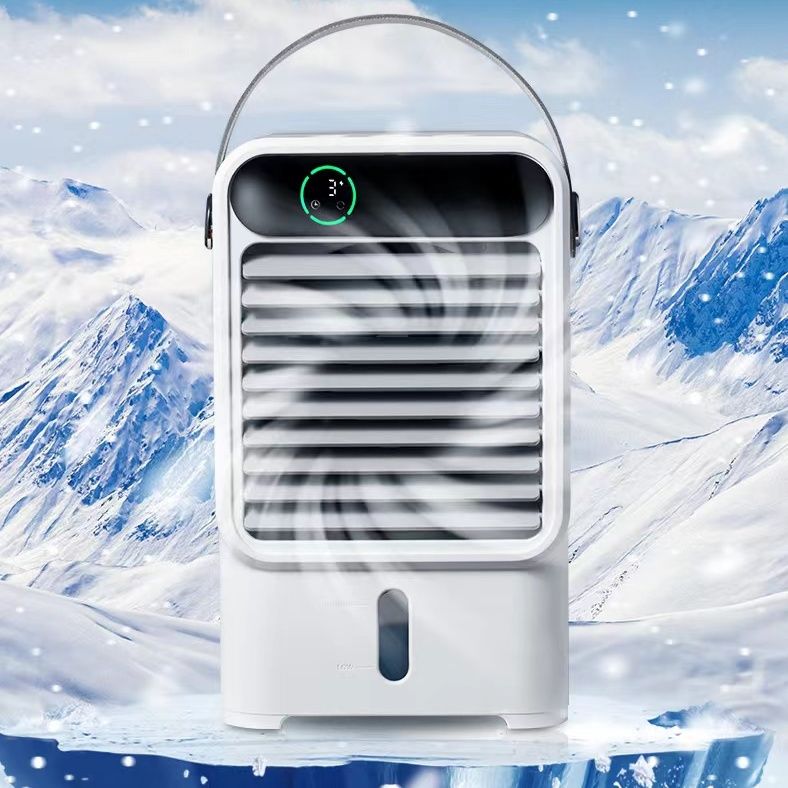 【吹散酷熱】MicroHoo個人迷你空調扇水風扇冷風機家用辦公移動便攜加水製冷機-享樂