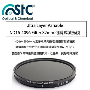 【eYe攝影】 STC Ultra Layer Varable ND16-409 Filter 82mm可調式 減光鏡