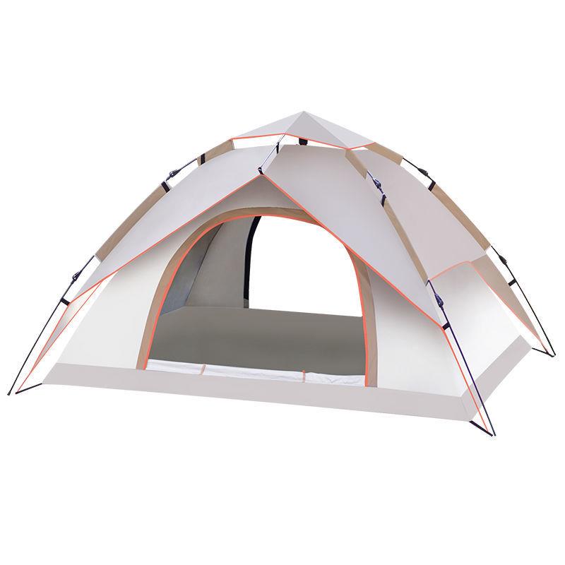 帳篷 帳篷戶外野營加厚可折疊自動彈開全自動野外防曬防雨露營裝備套裝