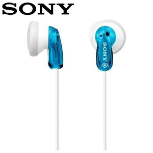 【最高22%回饋 5000點】【公司貨-非平輸】SONY 索尼 MDR-E9LP 繽紛多彩立體聲耳塞式耳機 藍