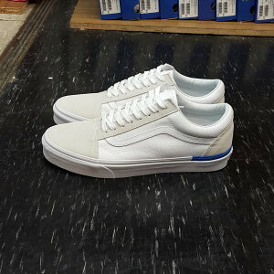 VANS Old Skool 白色 藍線 藍色 白藍 全白 帆布 麂皮 基本款 板鞋