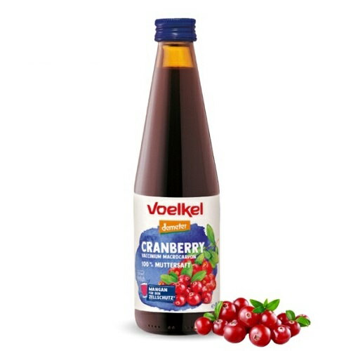 Voelkel 維可 蔓越莓汁 330ml/瓶(超商限2瓶)