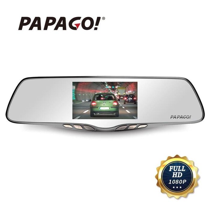 送32G記憶卡/PAPAGO!/FX760G/GPS/測速/後視鏡/行車紀錄器/1080P/星光夜視/倒車顯影/