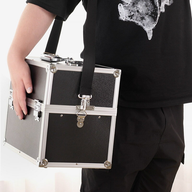 {公司貨 保固一年}多層裝藥物收納盒醫護醫療收納藥品大容量救援應急出診箱帶鎖金屬 3