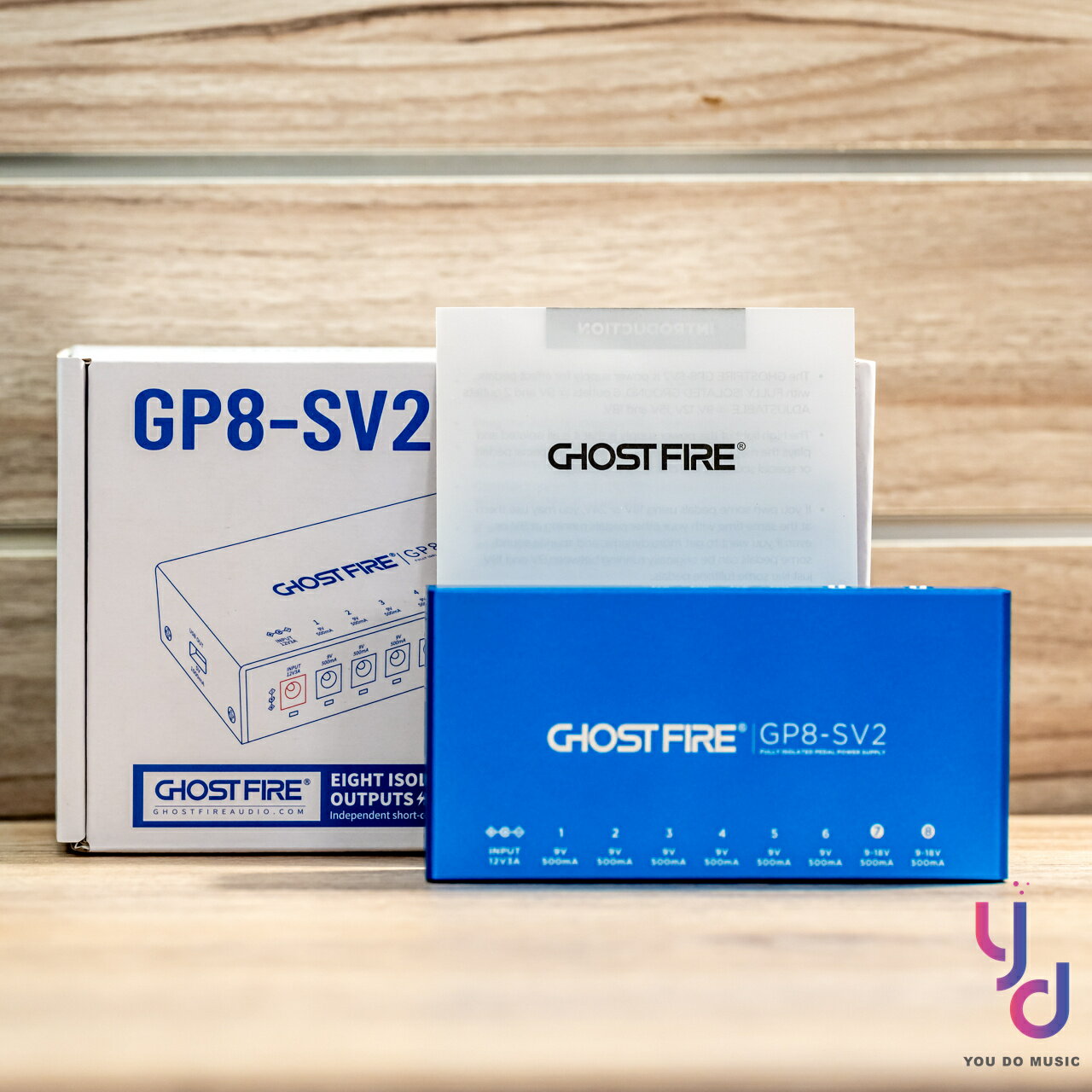 鬼火 Ghost Fire GP8-SV2 八路 可並聯 串接擴充 USB 電源供應器 電供 效果器 獨立電供