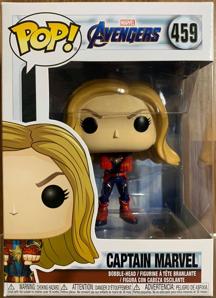 ☆勳寶玩具舖【現貨】Funko PoP 漫威 復仇者聯盟4 終局之戰 # 459 驚奇隊長 Captain Marvel