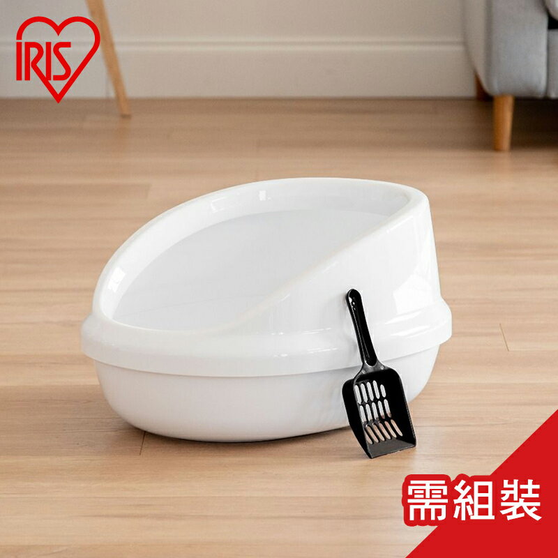 特大號半罩式貓砂盆 P-NE-500-H (白色)