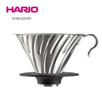 金時代書香咖啡 ​​​​​​​HARIO V60白金金屬濾杯 1-4杯 VDM-02HSV