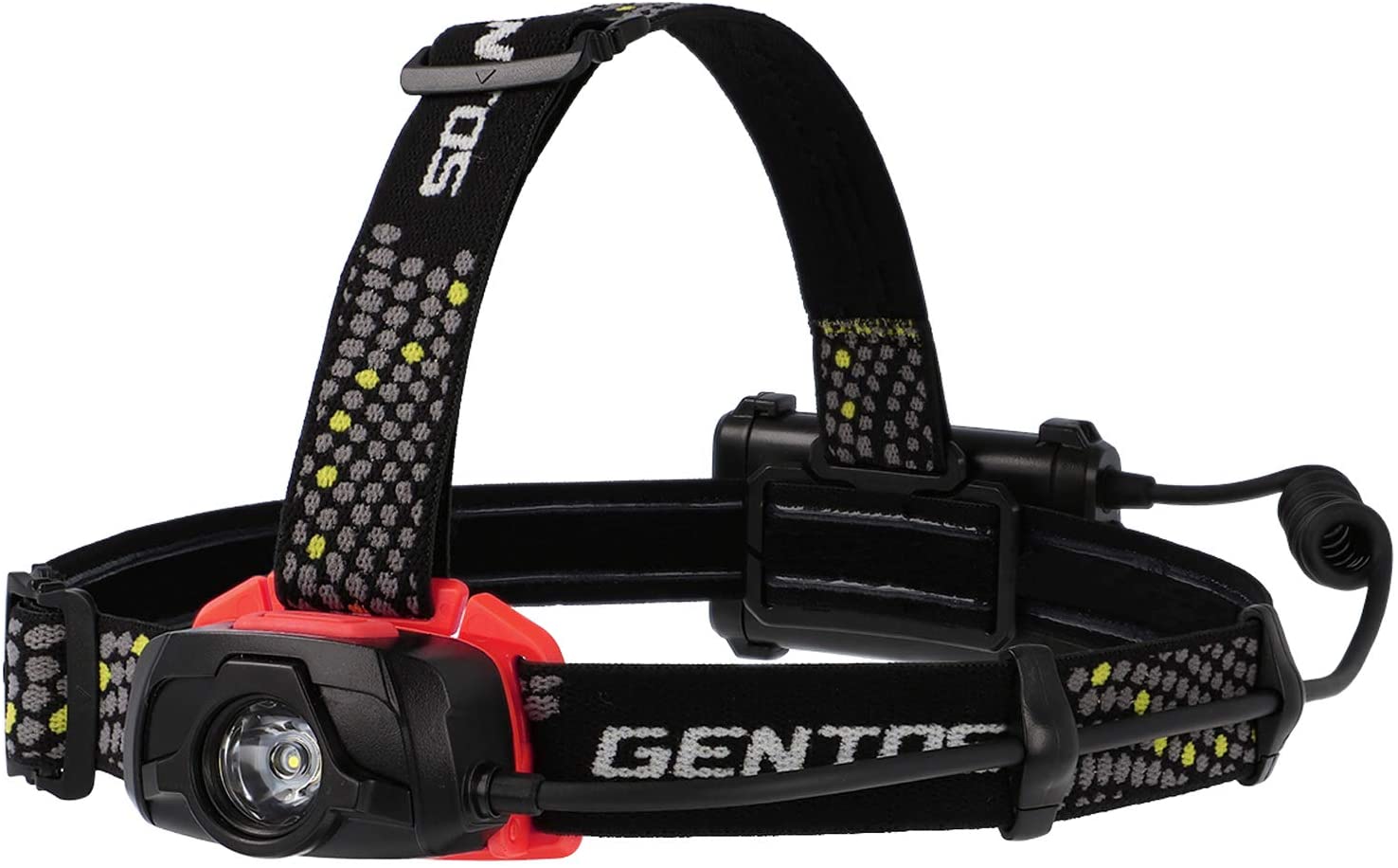 【日本代購】GENTOS LED 頭燈GENTIC 【亮度320-550流明/實用亮燈6-12小時/耐塵/防滴】 使用3節5號電池,根據ANSI標準