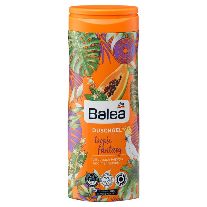 德國 dm Balea 熱帶叢林沐浴露 300ml 沐浴 身體 清潔 沐浴露 附發票【心心哈德】現貨 全館499超取免運｜全場下殺★滿額再享折扣