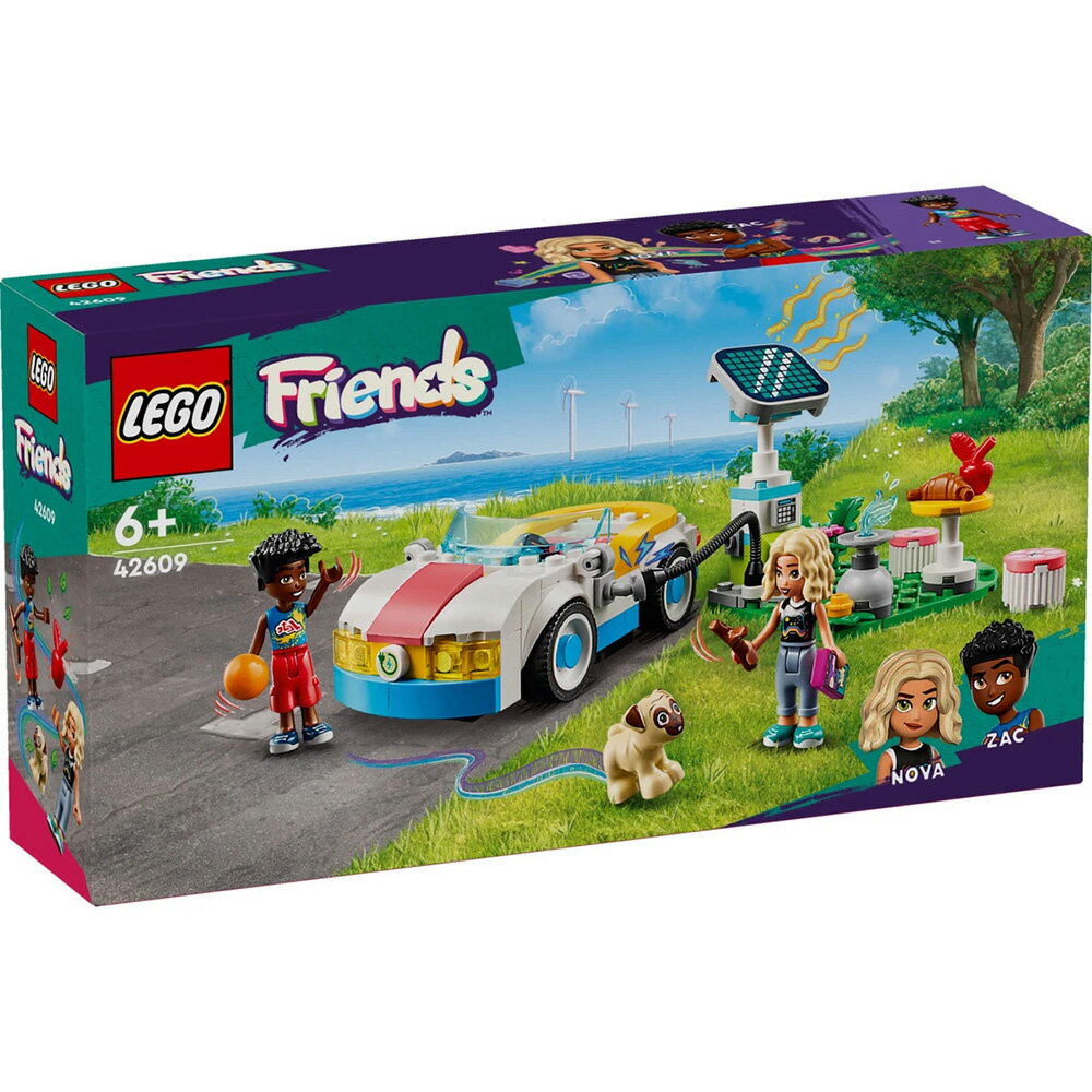 樂高LEGO 42609 Friends 姊妹淘系列 電動汽車和充電器