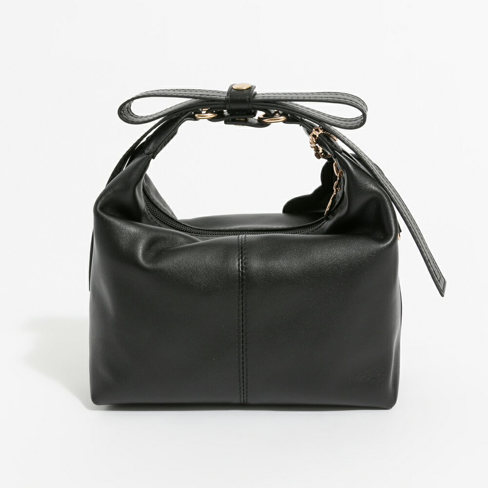 Hello Kitty - Arnold Palmer - 手提包附長背帶 Morbidezza系列 - 黑色 2