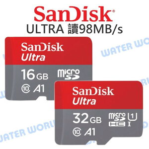 SanDisk ULTRA 16G Micro SDHC【98MB/s 653X】記憶卡 公司貨【中壢NOVA-水世界】【跨店APP下單最高20%點數回饋】
