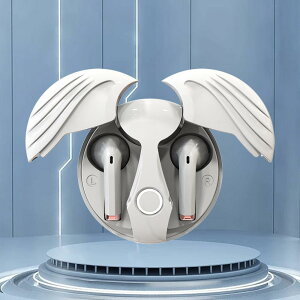 炫酷TWS天使之翼入耳式蓝牙耳机真无线运动黑科技游戏电竞3代 全館免運
