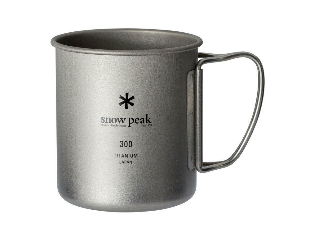 ├登山樂┤日本Snow Peak SP鈦金屬單層杯-300 # MG-142-登山樂-運動休閒推薦