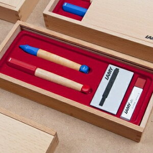 德國 LAMY ABC系列 鋼筆 + 鉛筆 木製禮盒 /組