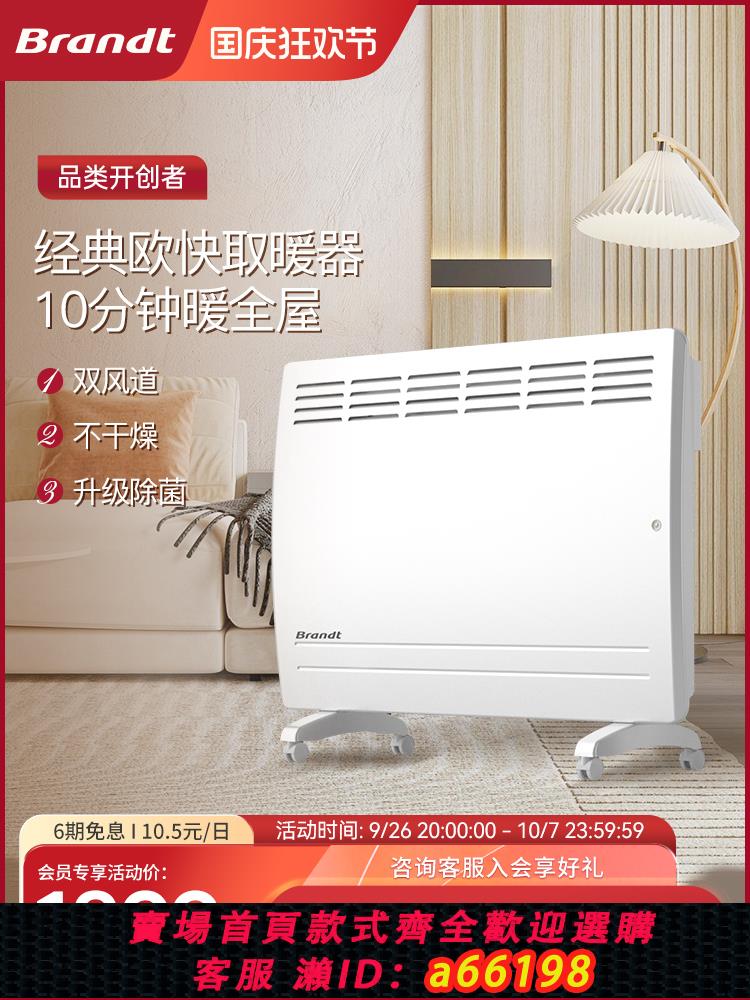 【臺灣公司 可開發票】法國白朗新款取暖器家用全屋供暖大面積電暖氣歐式快熱爐取暖N22