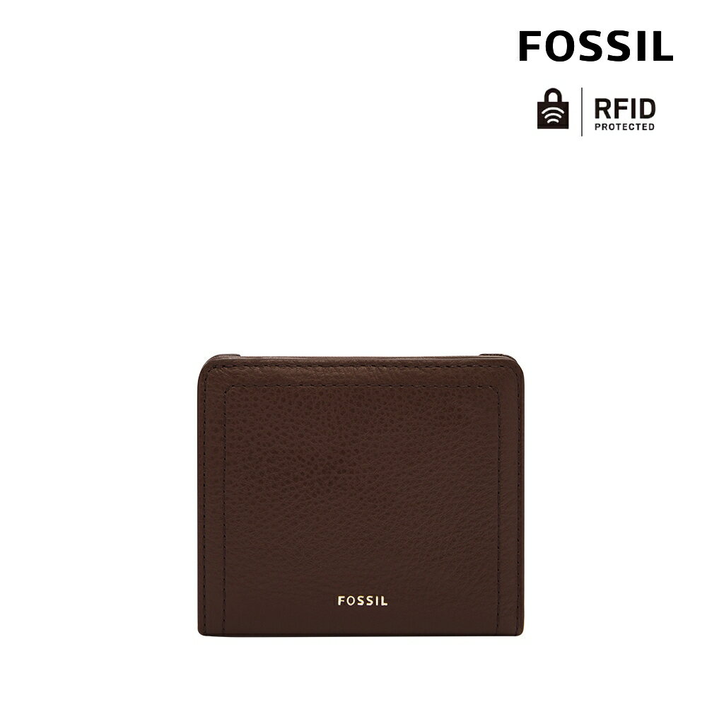 送禮首選★FOSSIL Logan 真皮RFID防盜短夾-義式咖啡色 SL7829206【美國時尚品牌】 附防塵袋+提袋【全館滿額折價★FOSSIL全系列包夾送美妝蛋】