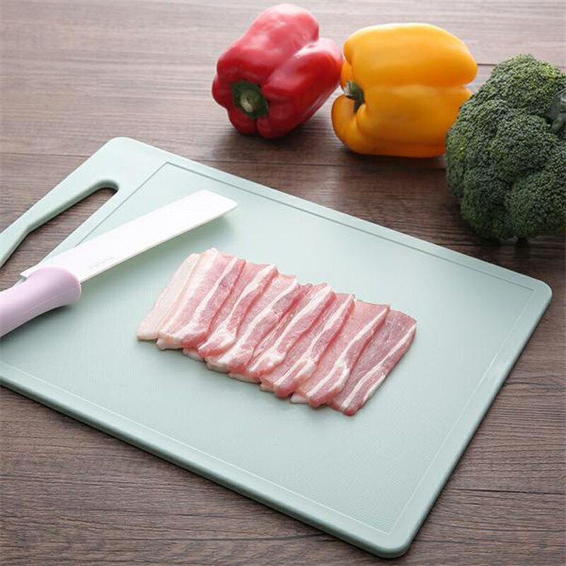 家用長方形分類加厚塑料砧板切菜板水果粘板鉆板占板切板案板