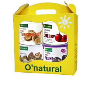 歐納丘 綜合堅果四大喜禮盒組 - O'natural 波比元氣