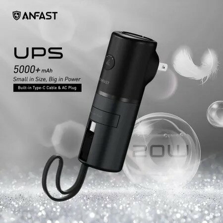 【ANFAST】 P0520 UPS 20W口袋寶 (Type-C)(Lightning)