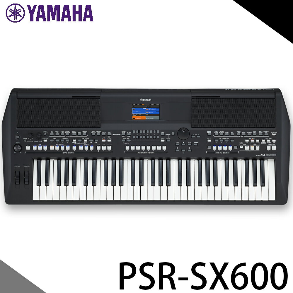 【非凡樂器】 YAMAHA PSR-SX600 / 數位音樂工作站/61鍵電子琴/公司貨保固/歡迎現場試琴