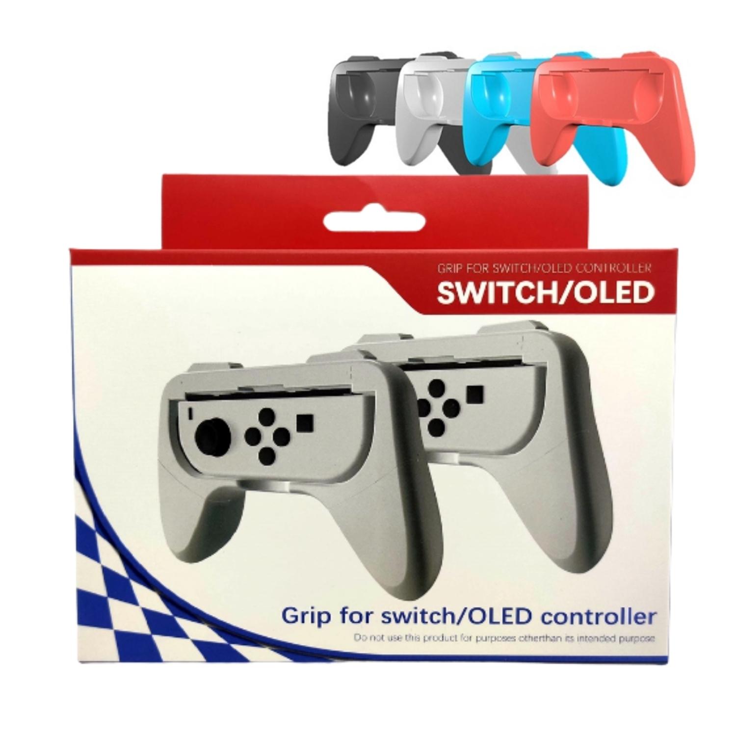 [2玉山網] ES副廠 Switch OLED JoyCon 小手把套2入 通用 Nintendo Switch Joy Con 左右手柄控制器 握把套